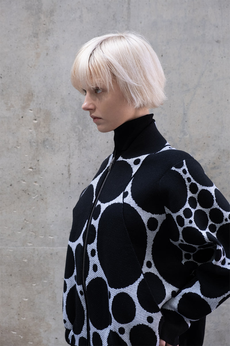 ワコマリア T/C UNCONSTRUCTED JACKET DOTS ナイロントラックジャケット タイプ2 25FW-WMO-TJ05 | ワコマリア2025