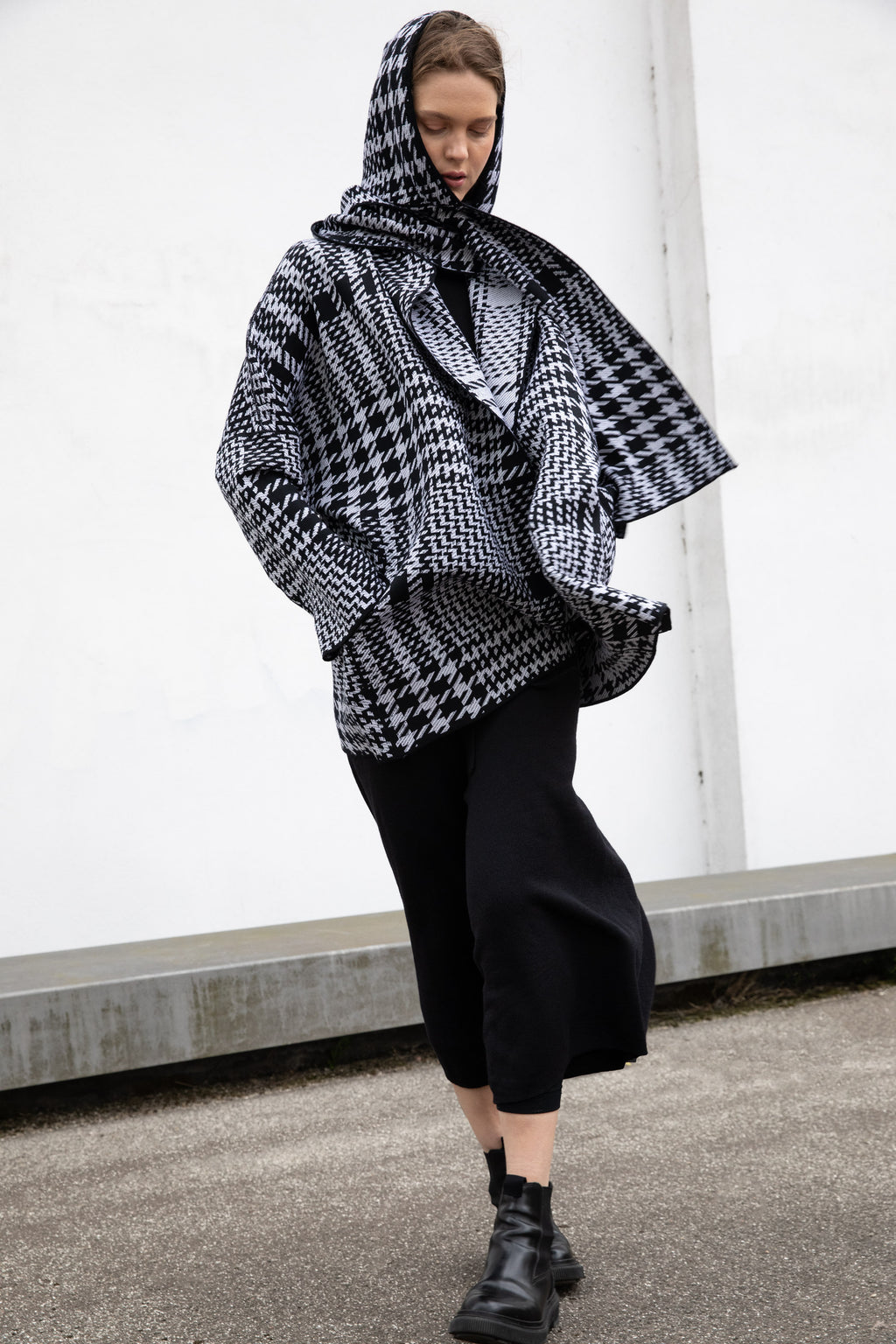 LONG KIMONO GLENCHECK