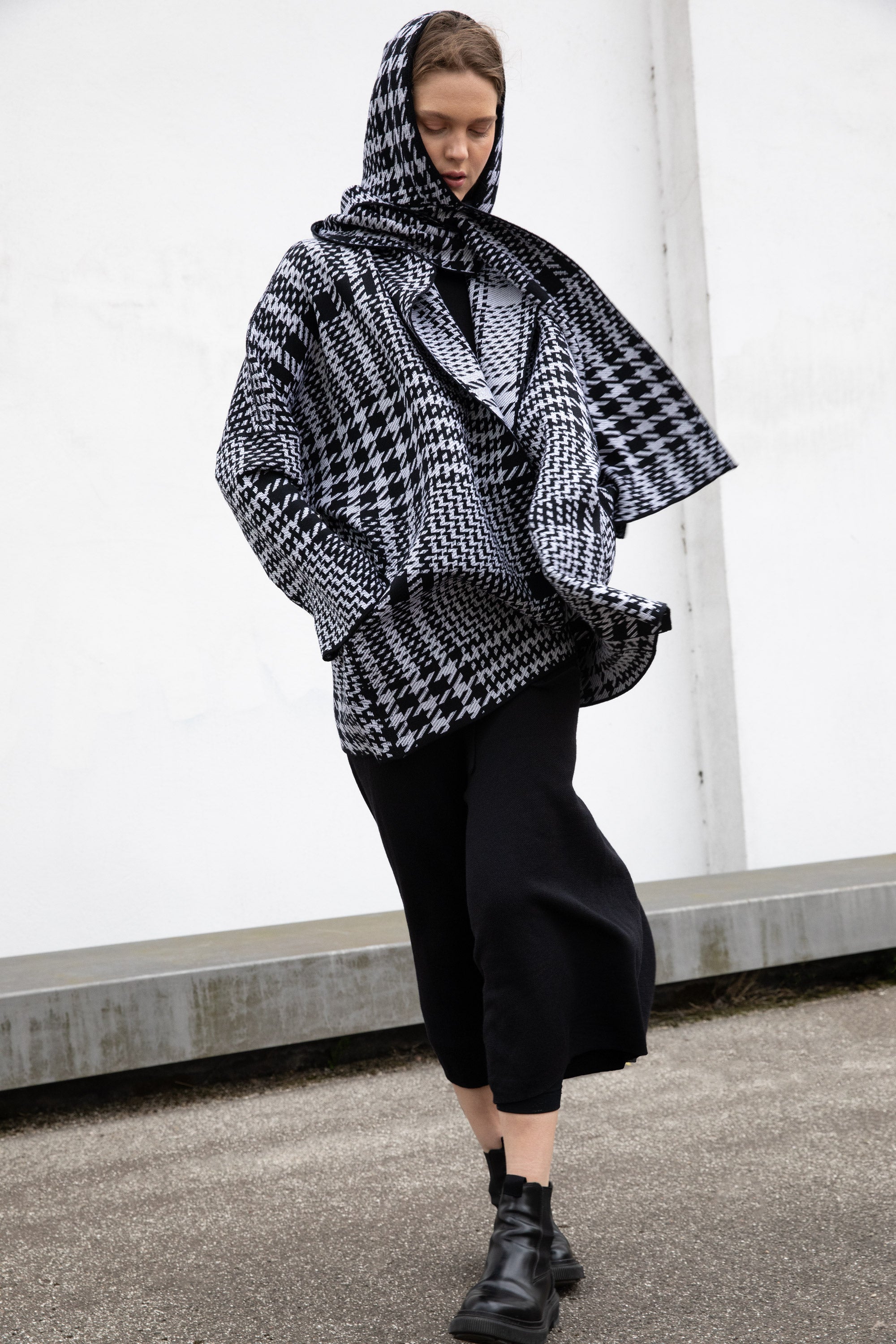 LONG KIMONO GLENCHECK