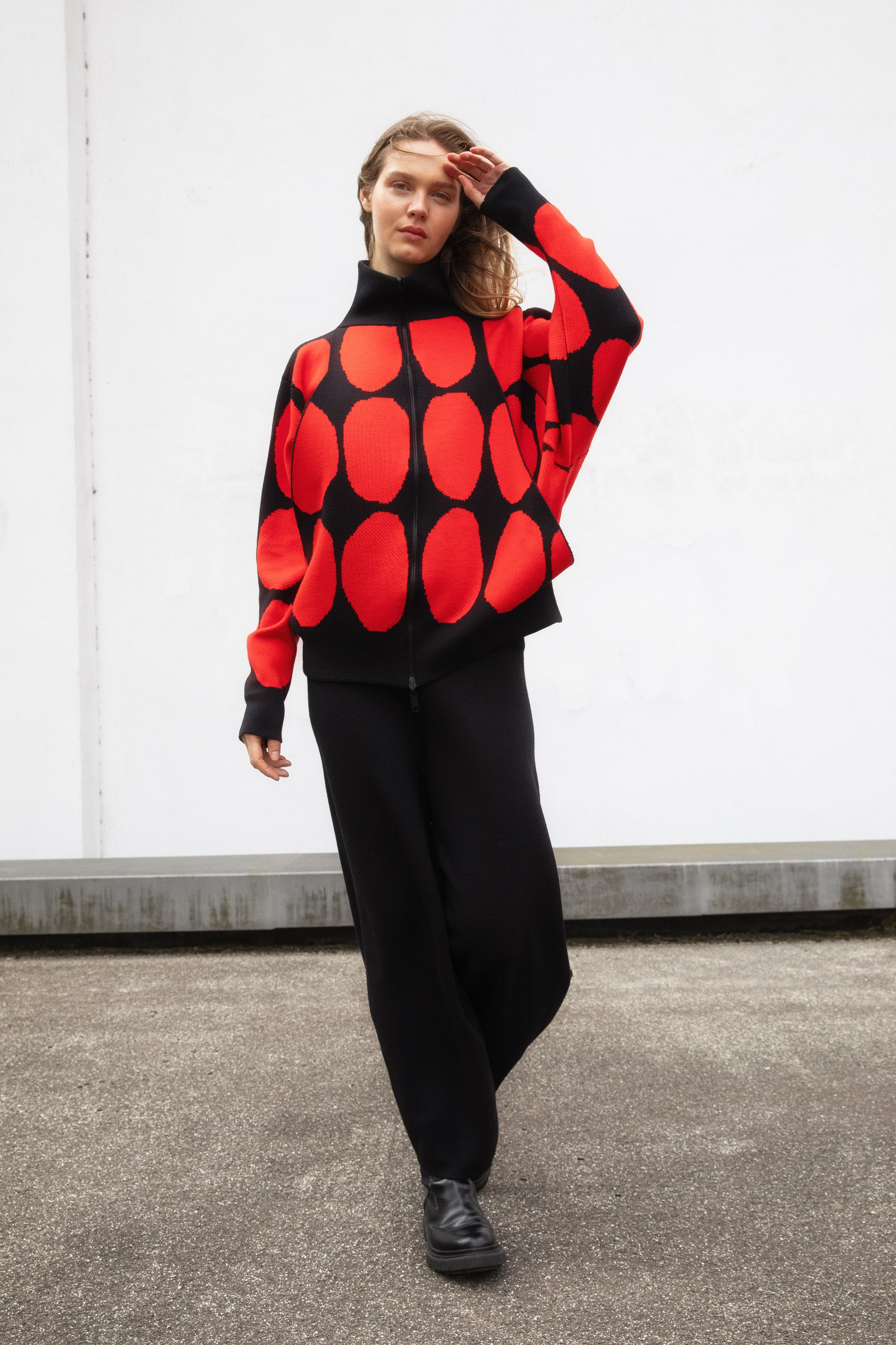 Red Dots Jacket