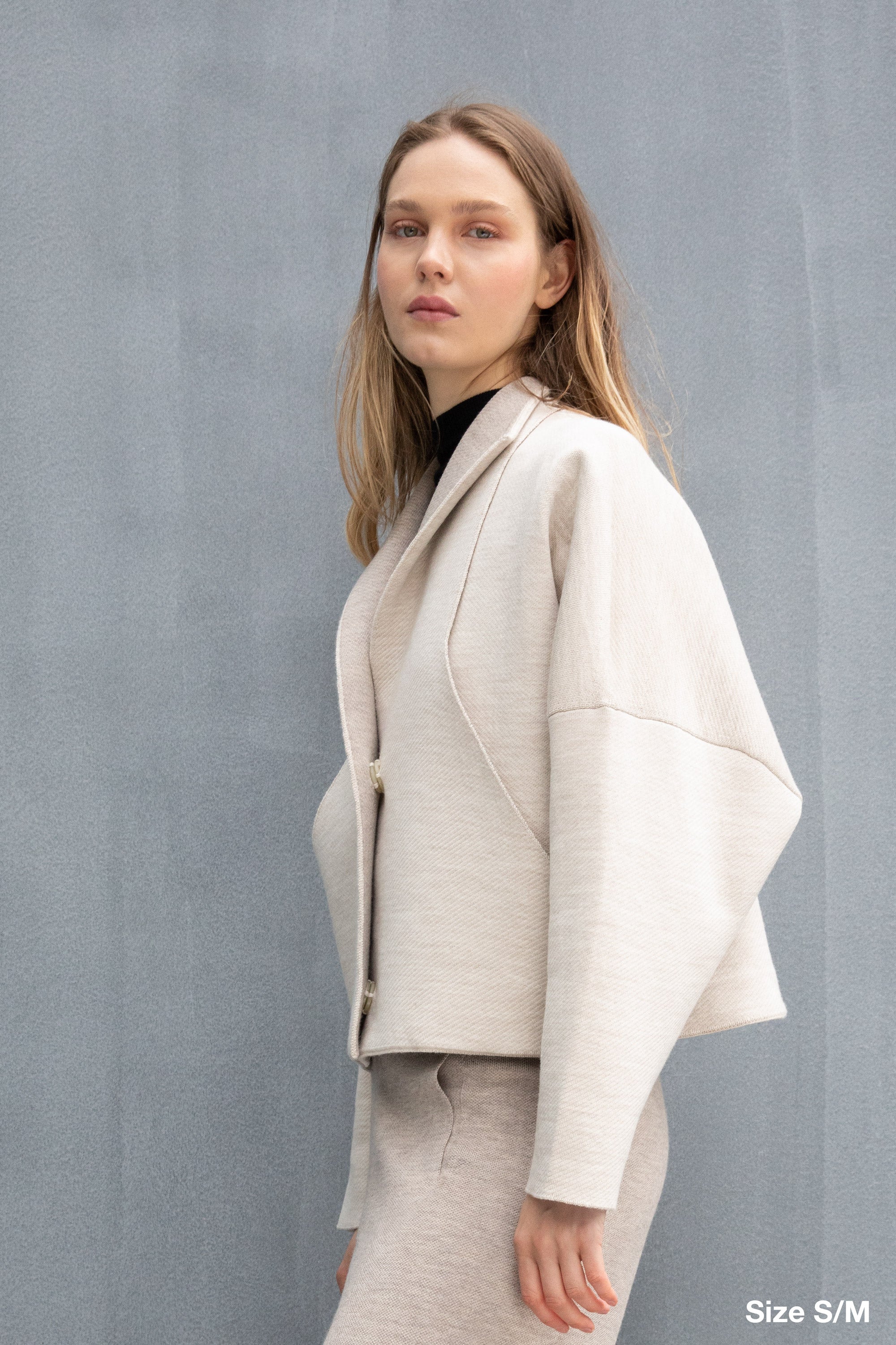 Jacket Reversible beige
