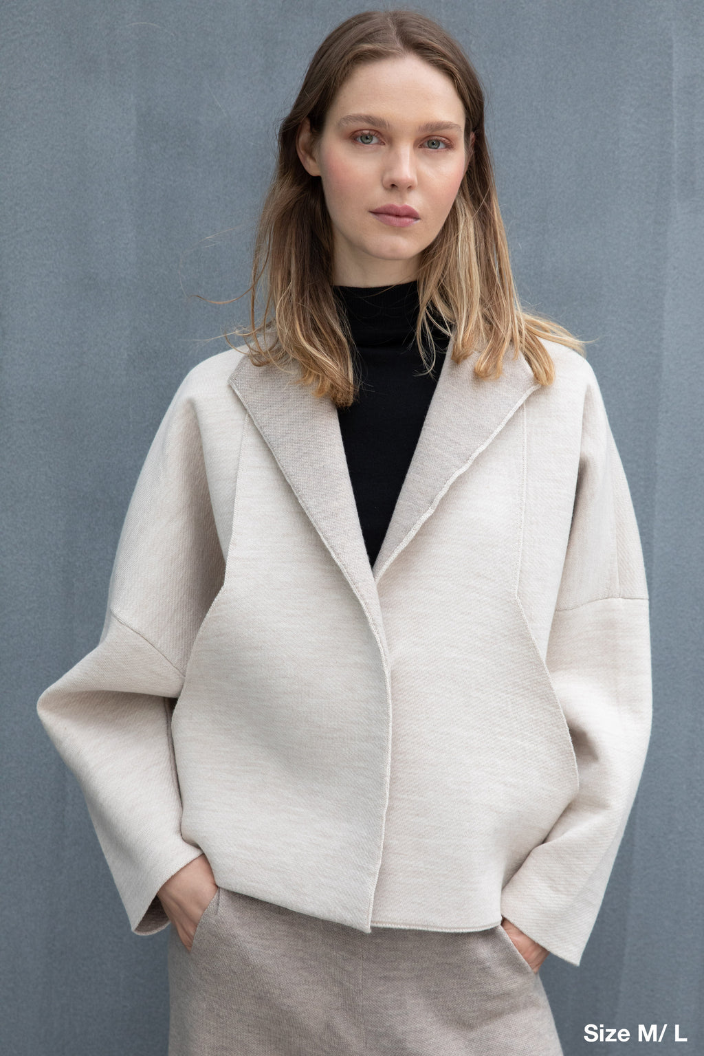 Jacket Reversible beige