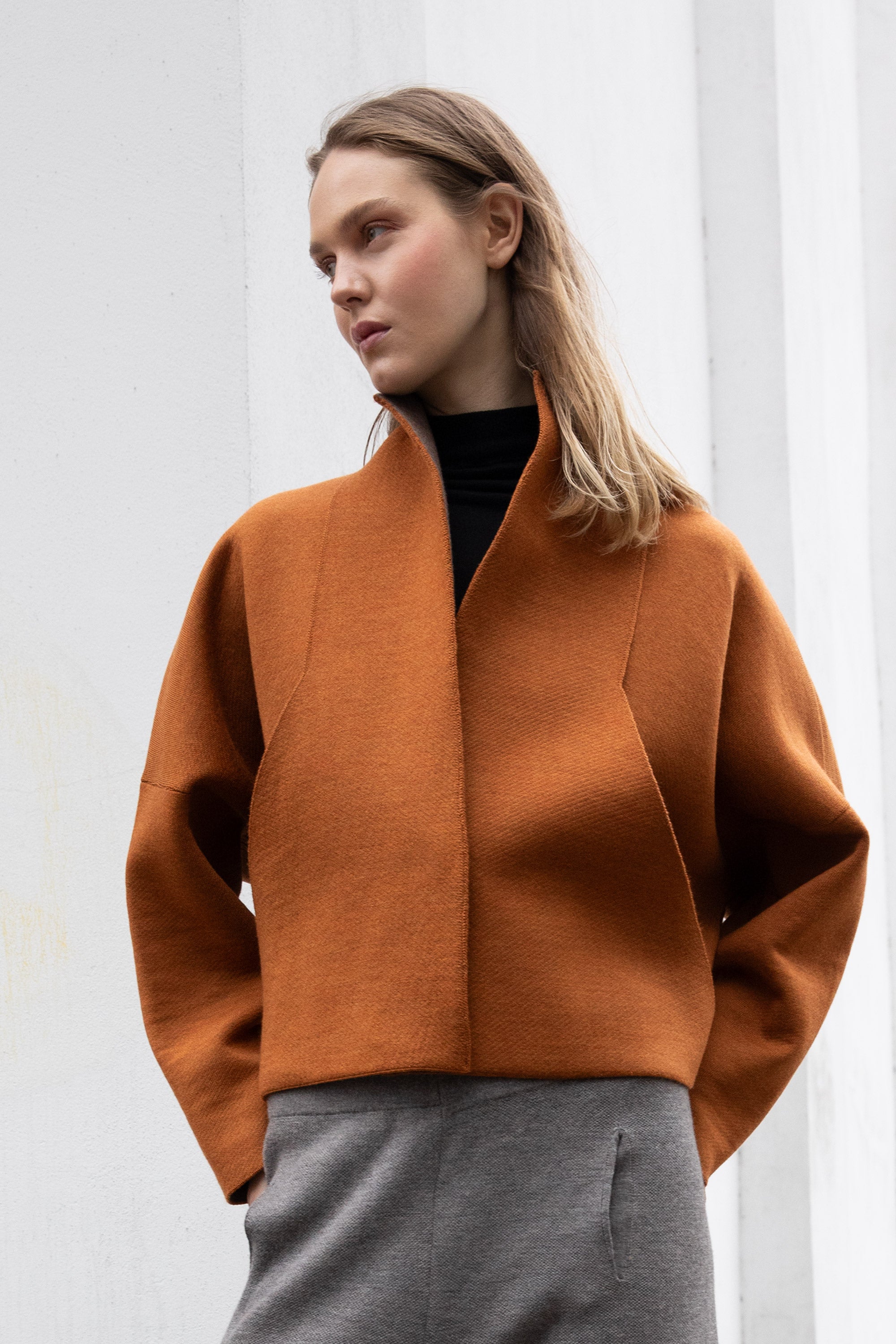Jacket Reversible copper