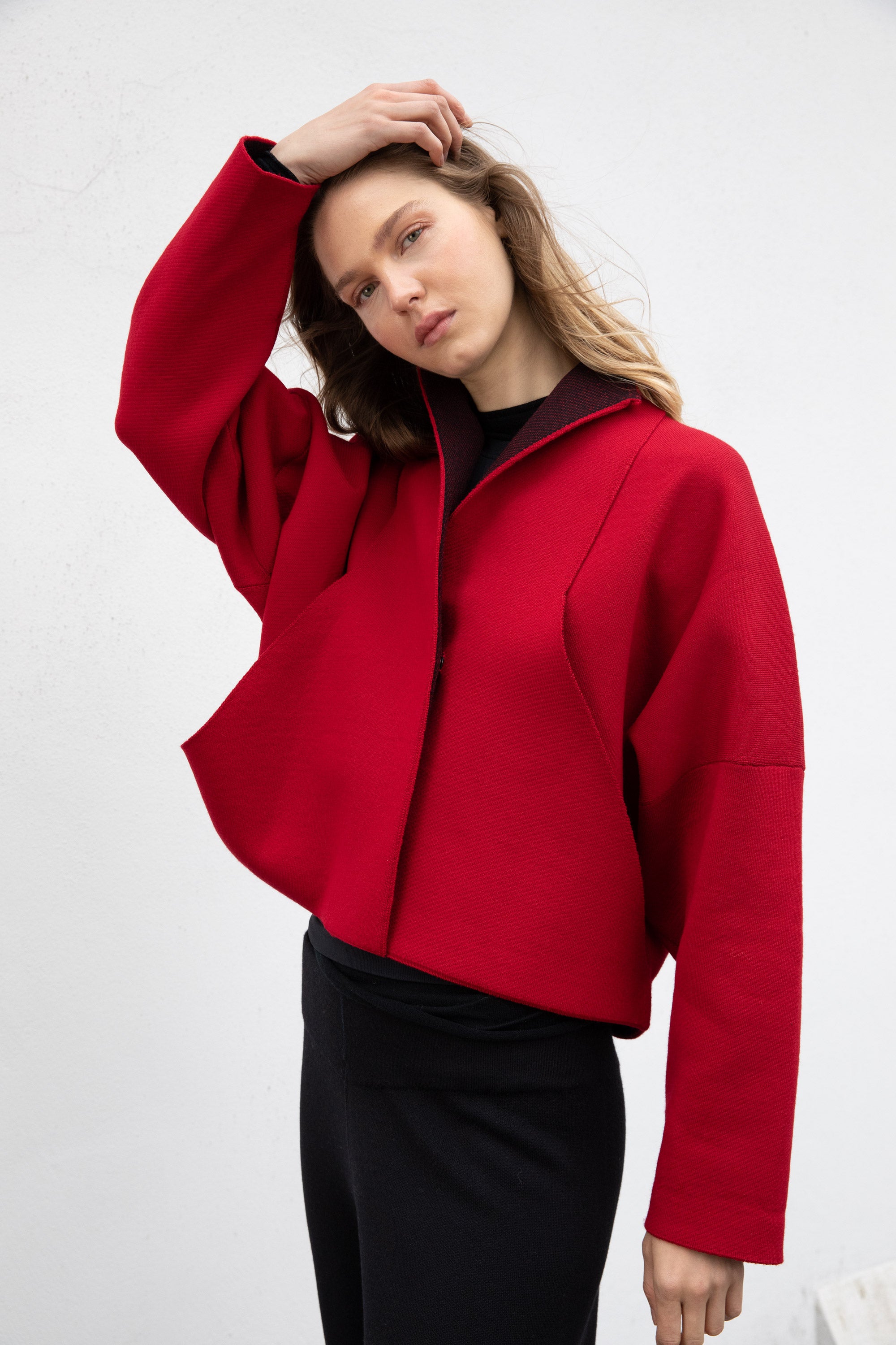 Jacket Reversible red