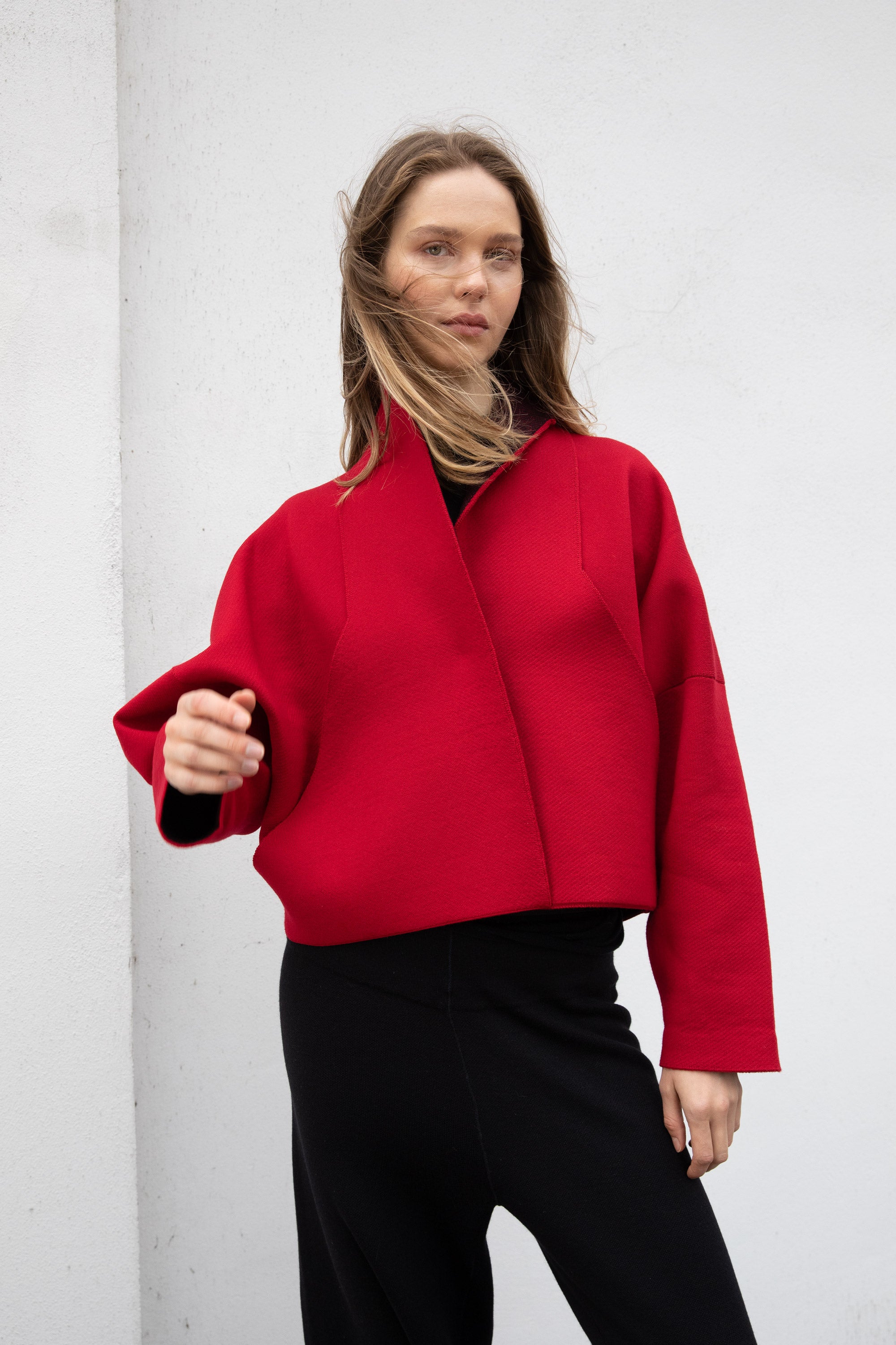 Jacket Reversible red
