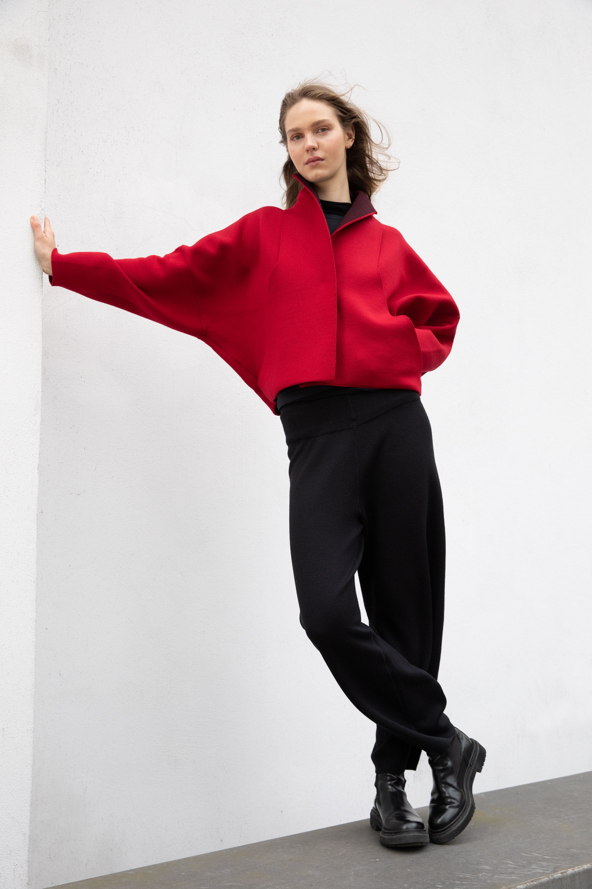 Jacket Reversible red