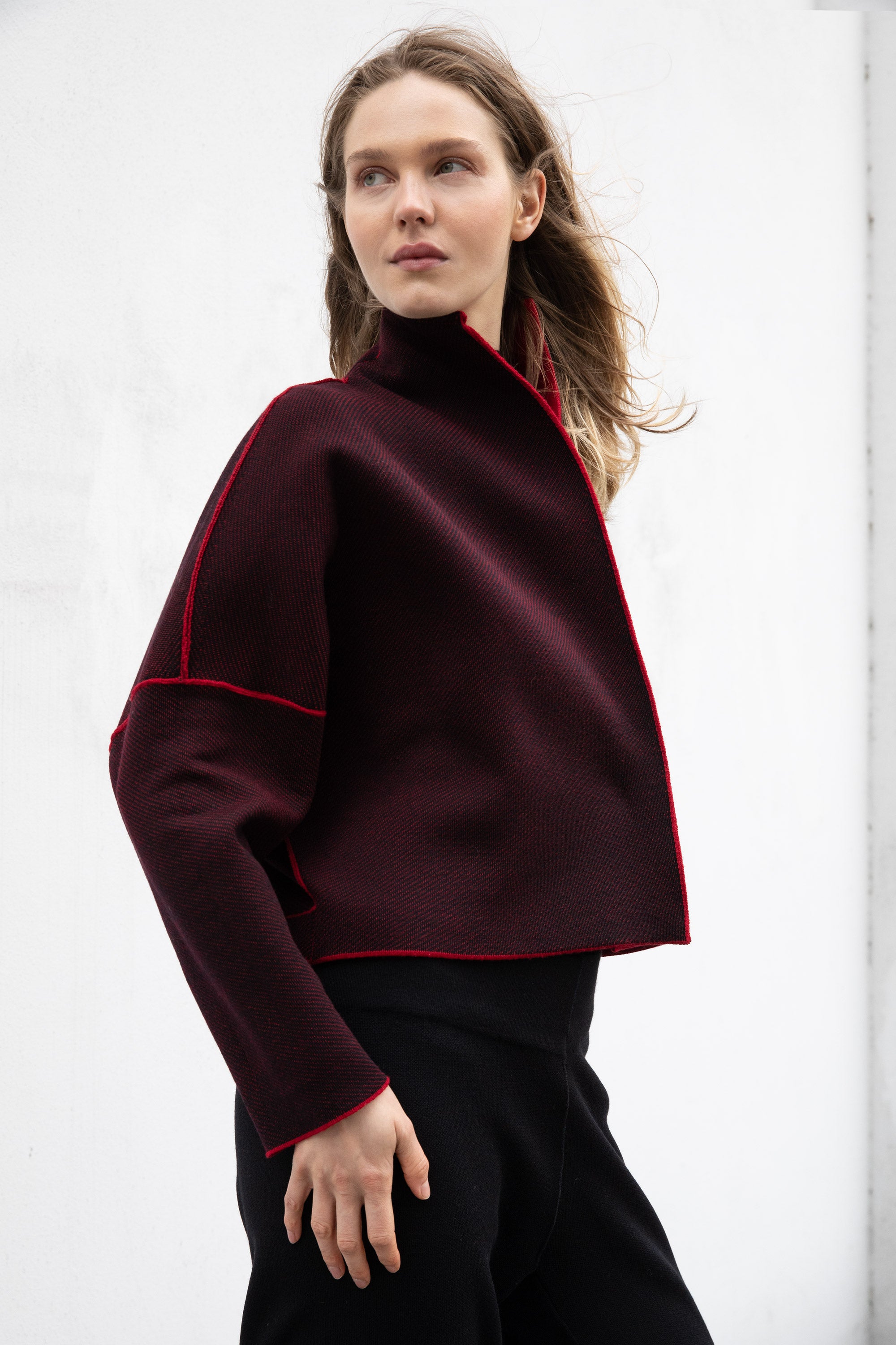 Jacket Reversible red