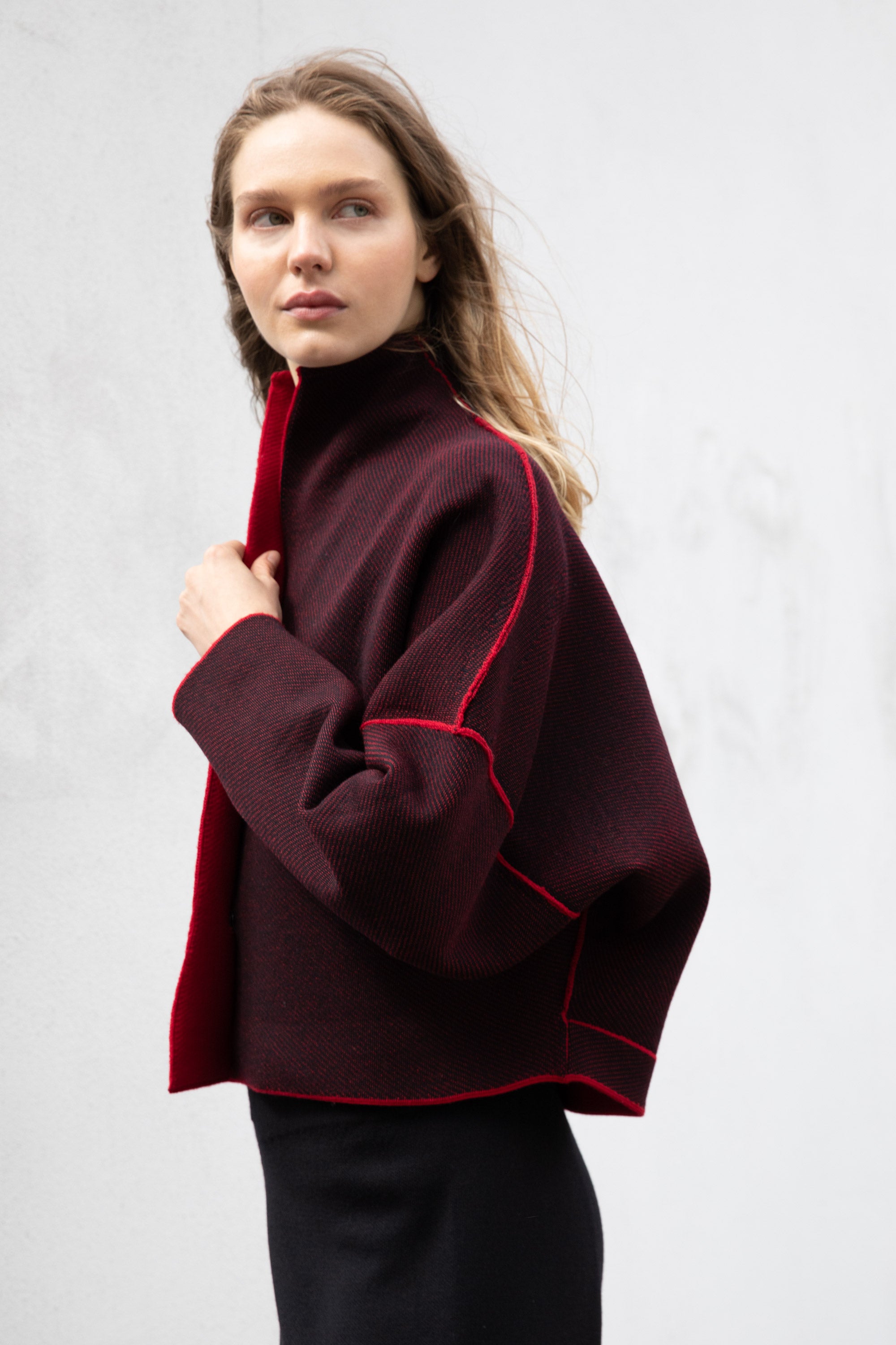 Jacket Reversible red