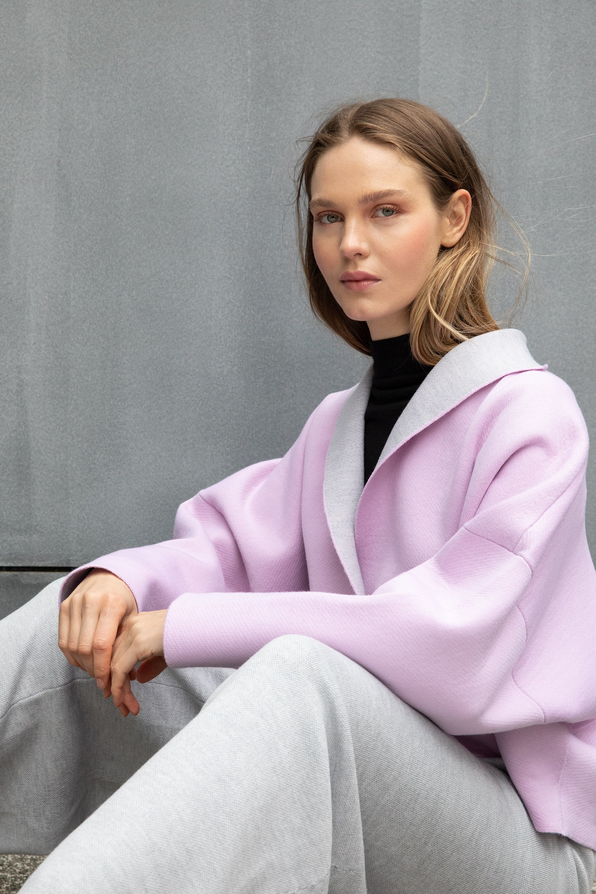 Light Jacket Reversible rosa