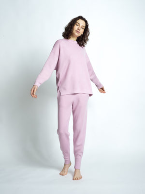MERINO WOOL SET ROSE