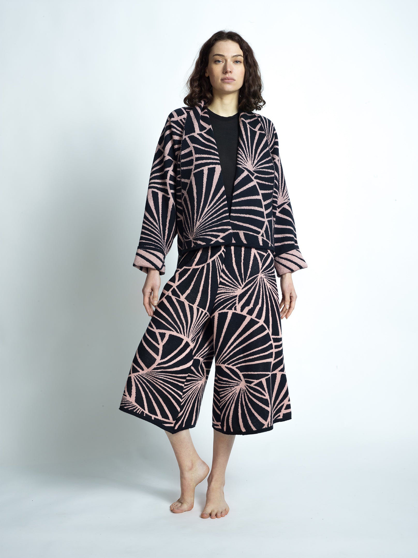 WOOL KIMONO JACKET