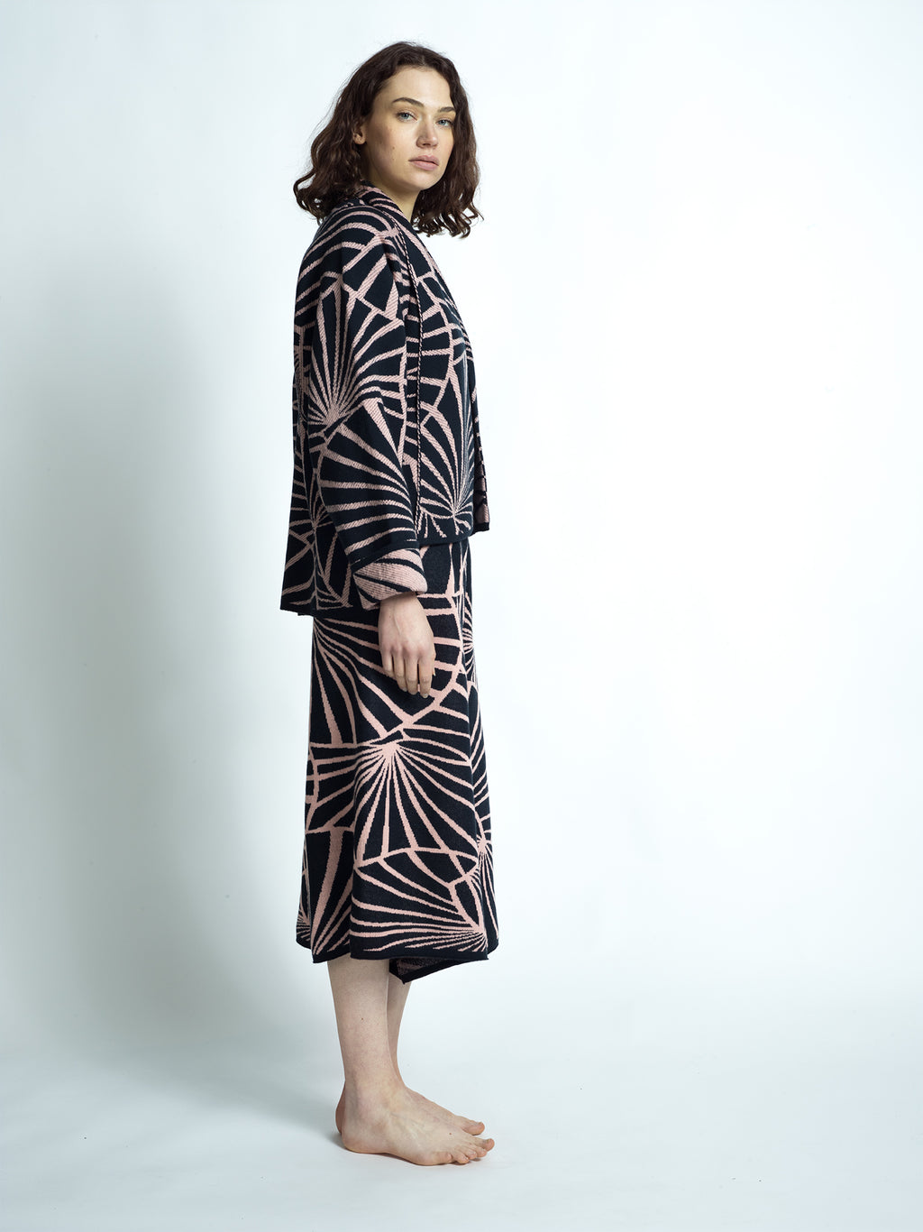WOOL KIMONO JACKET