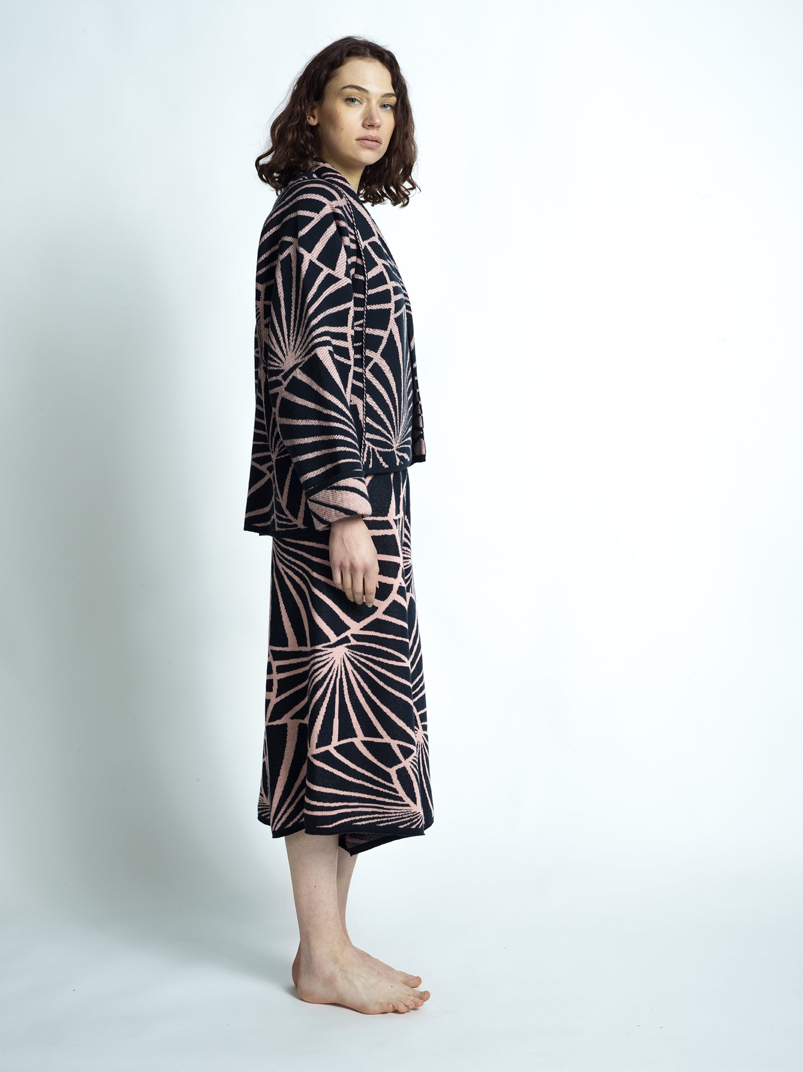WOOL KIMONO JACKET