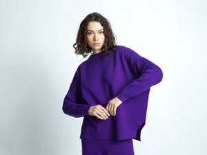MERINO WOOL SET PURPLE