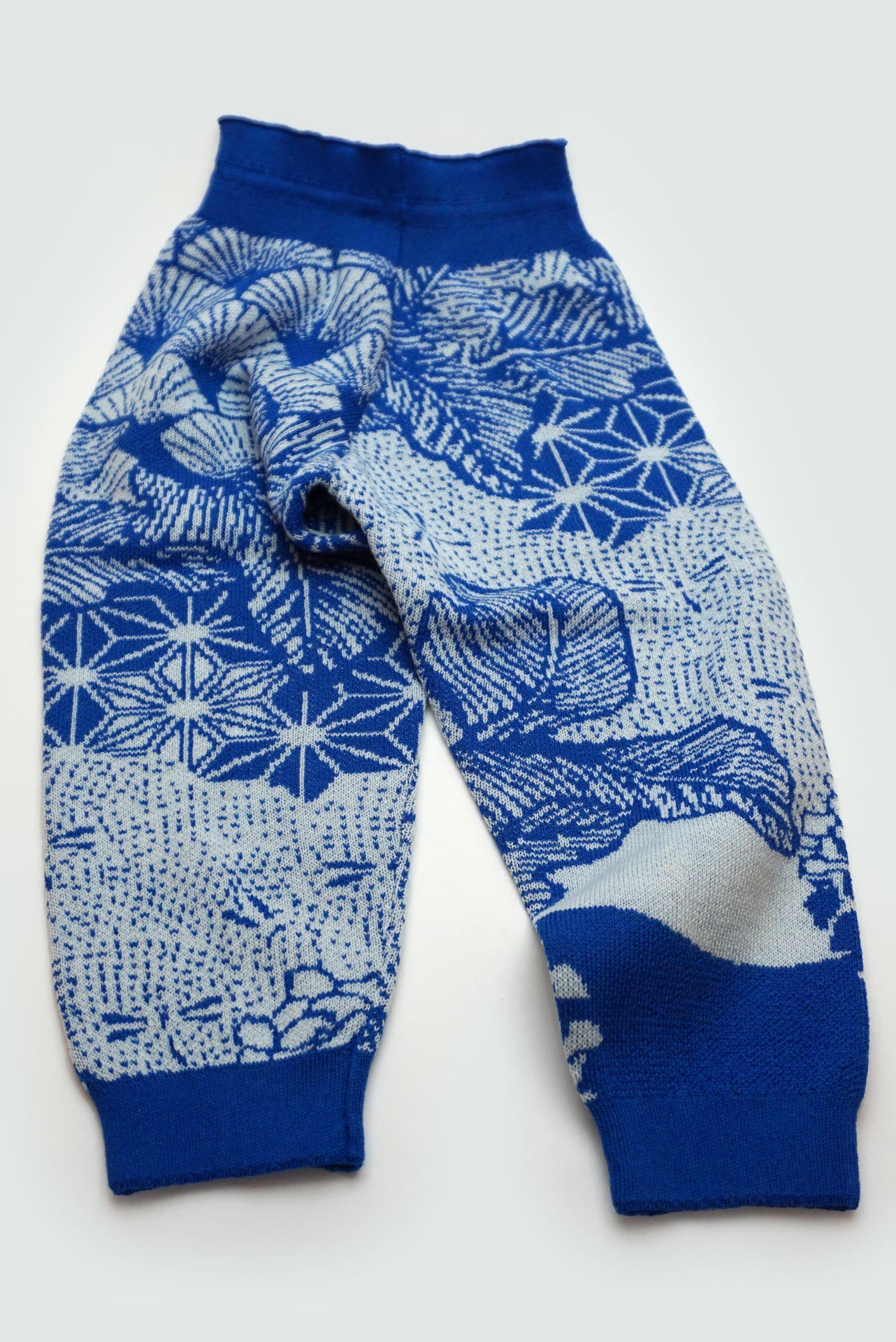 WOOL SET JAPAN BLUE WHITE