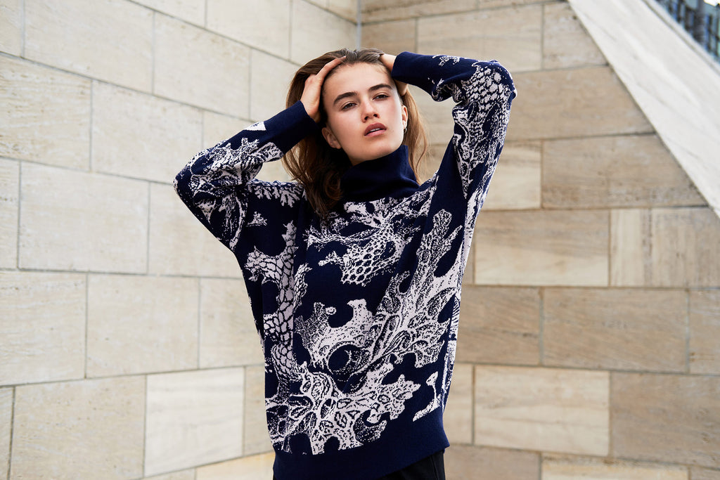 Cashmere sweater Corals I