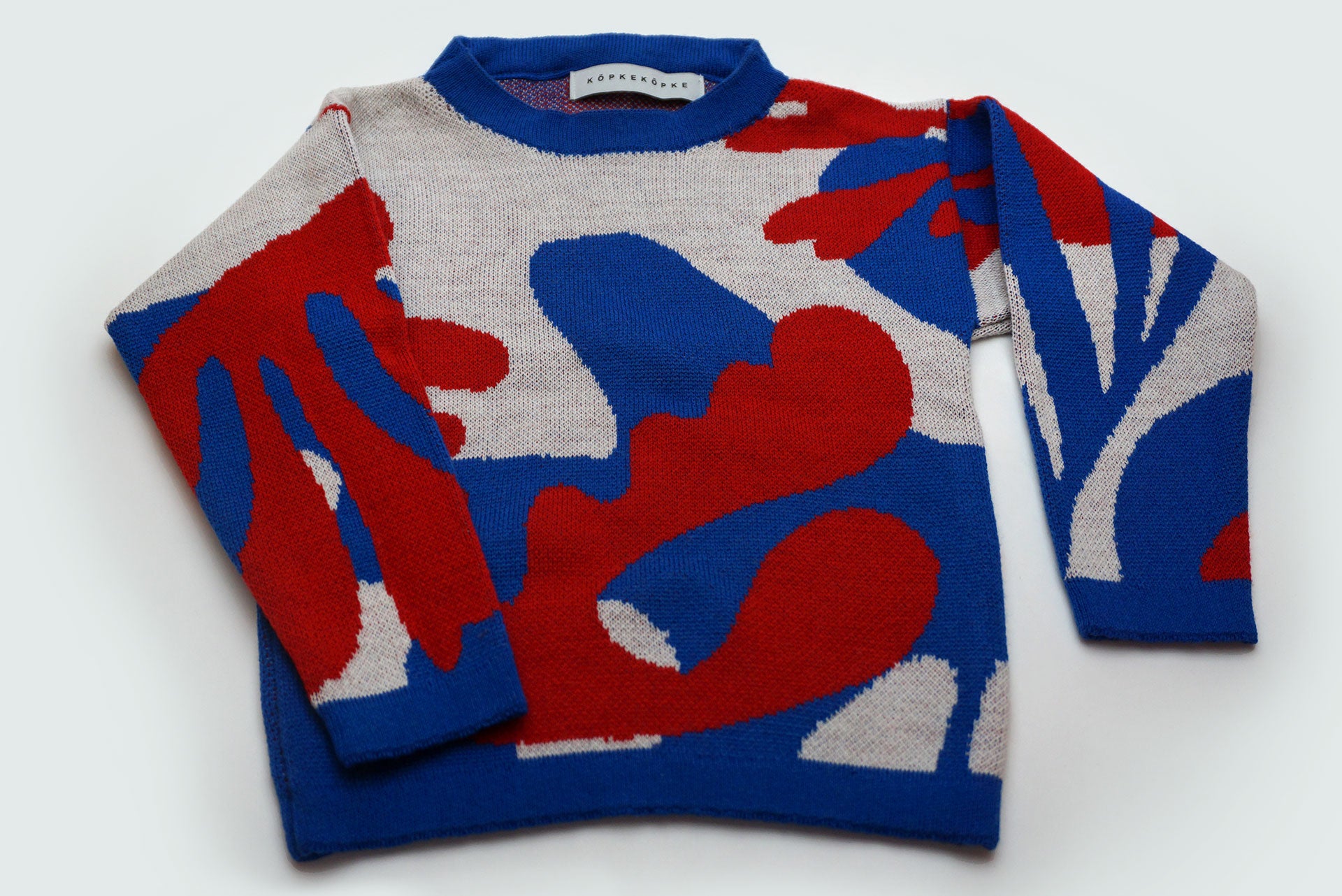 WOOL SET MATISSE BLUE RED WHITE