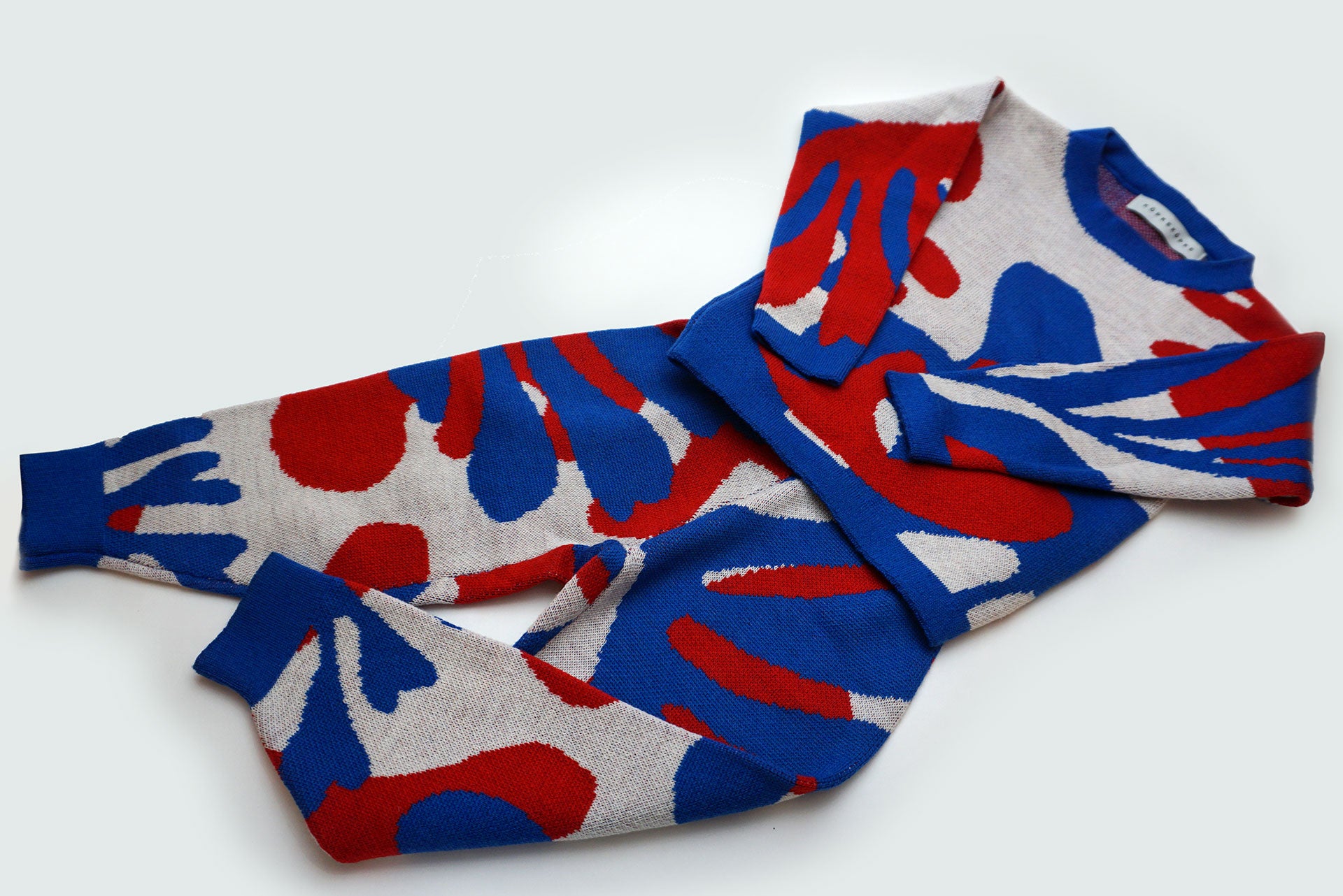 WOOL SET MATISSE BLUE RED WHITE