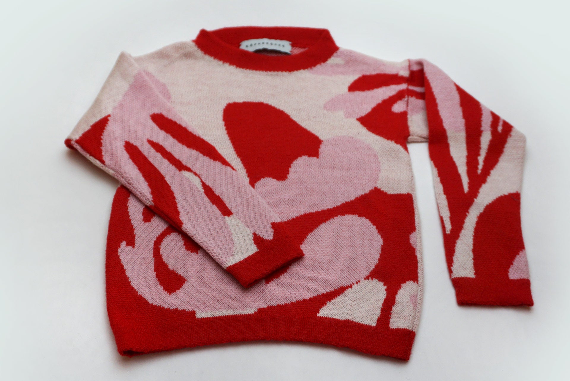 WOOL SET MATISSE ROSE RED WHITE