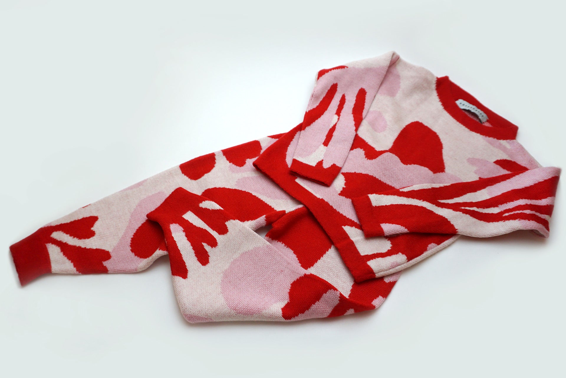 WOOL SET MATISSE ROSE RED WHITE
