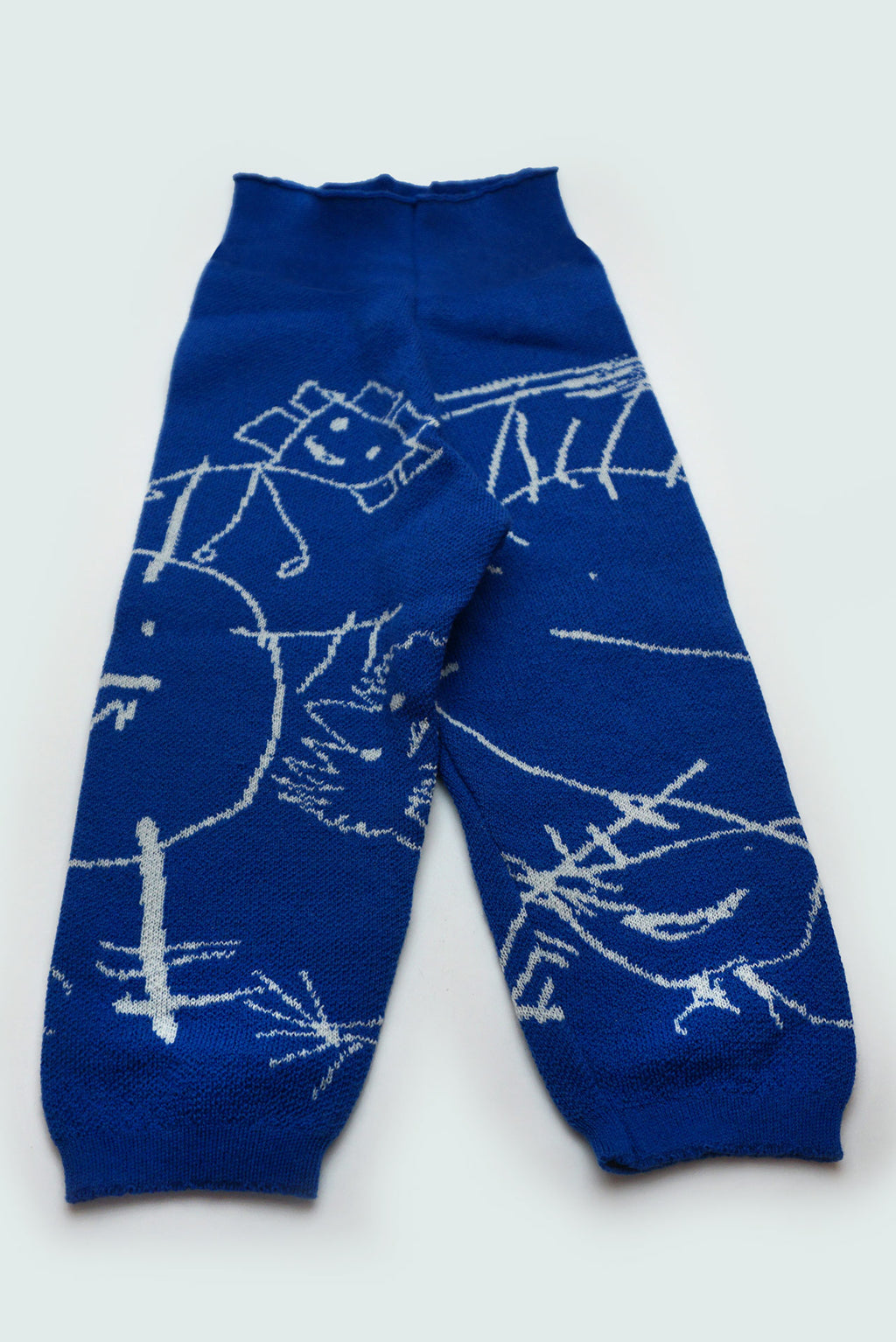 WOOL SET MONSTER BLUE WHITE