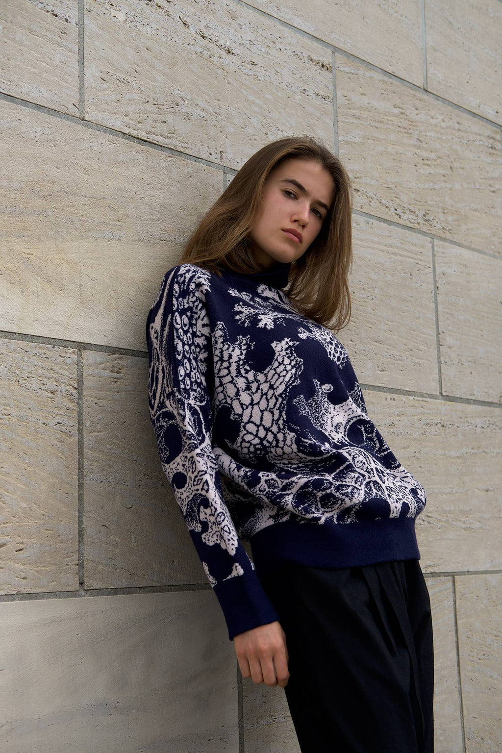 Cashmere sweater Corals I