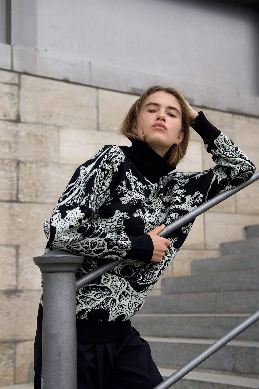 Cashmere sweater Corals III