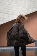 Wool Kimono jacket Dots