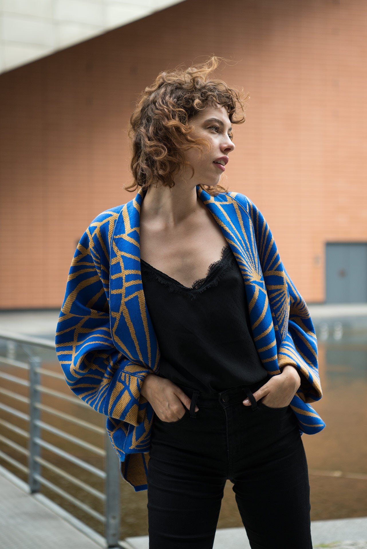 Wool Kimono jacket