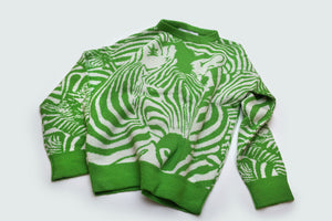Wool sweater Zebra