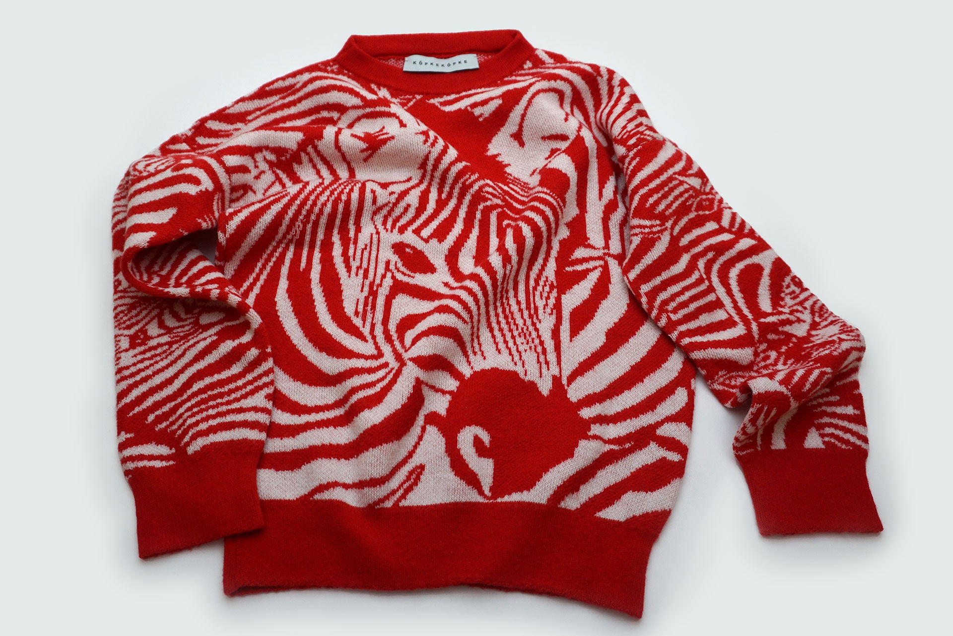 Wool sweater Zebra